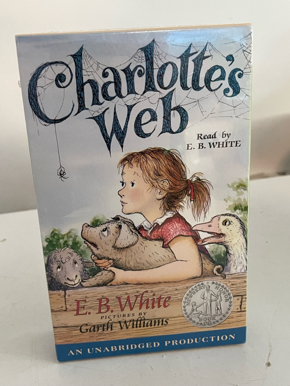 Unabridged Audiobook Charlotte's Web - Cassettes - NOS - Sealed - Cassettes